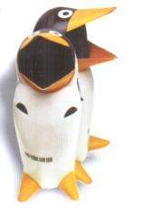 Thùng rác chim cánh cụt - Công Ty Cổ Phần Công Nghệ Hoa Lâm